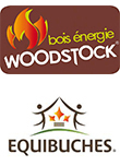 Bois bûches densifié Leverger combustibles de woodstock et equibûches