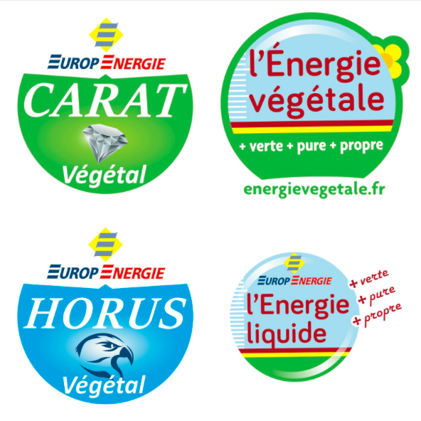 énergie végétale combustibles végétal logo carat végétal Horus vegetal énergie liquide énergie végétale pour fioul gasoil 